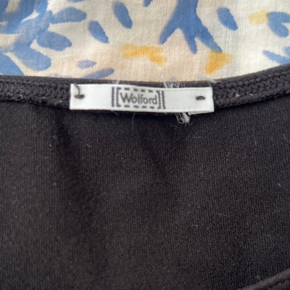 Wolford Black Long Sleeve Shirt - Picture 2 of 3